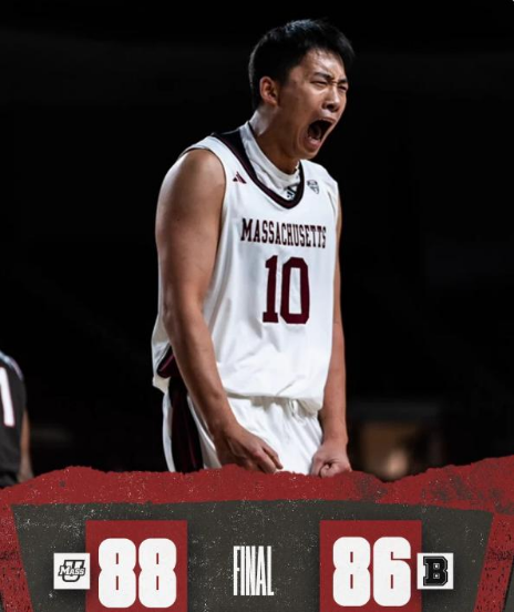 王俊杰狂轰31分创NCAA生涯新高：上场仅5分后大爆发 率队2分险胜