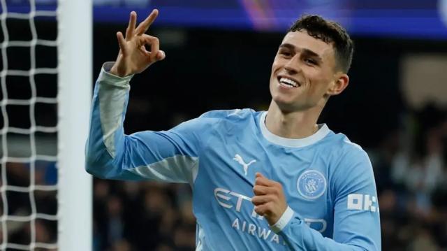 伪9福登3球1助，谢尔基闪耀，曼城无哈兰德无妨